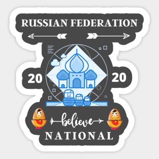 Russia 2020 Sticker